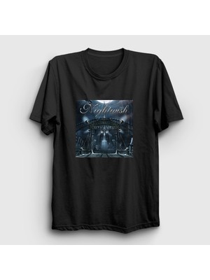 Presmono Unisex Siyah Imaginaerum Metal Nightwish T-Shirt