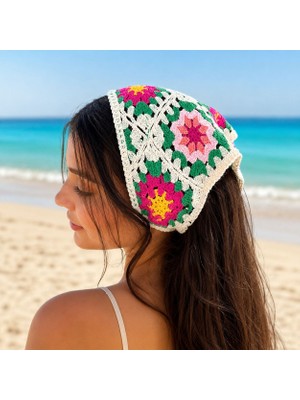 Emk Shop Bella Granny Örgü Bandana