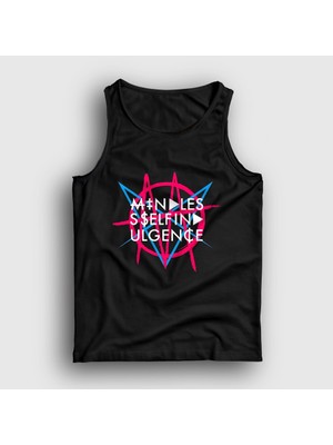 Presmono Unisex Siyah Logo V2 Mindless Self Indulgence Rock Atlet