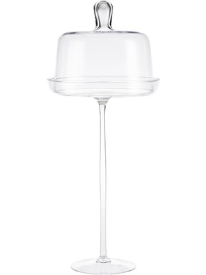 Paşabahçe Ayaklı Cheese Dome 35 Cm, Dekoratif, 1 Adet