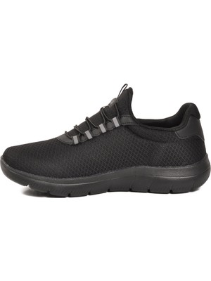 Ayk's Siyah Anorak Rahat Taban Erkek Spor Ayakkabı 26107 M