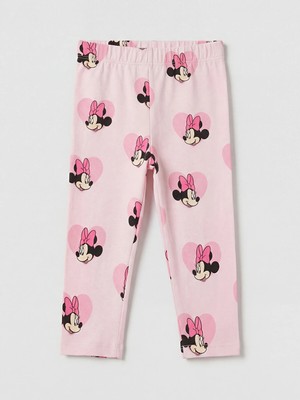 Lc Waikiki Yeni Sezon Minnie Mouse Baskılı Kız Çocuk Tayt