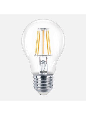 Ecolite LED Filament A60 11 W Beyaz 4000K E27 LED Ampul, 11.0W