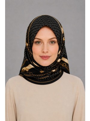 Lesscarves Twill Desenli Eşarp LS2201