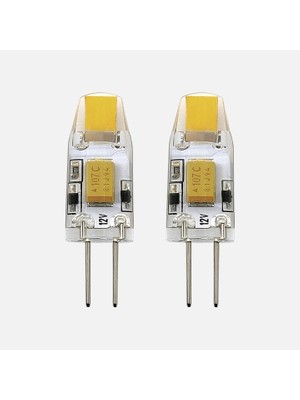 Eglo 8 W Beyaz LED G4 Duy 2`li Dimli Ampul, 8.0W