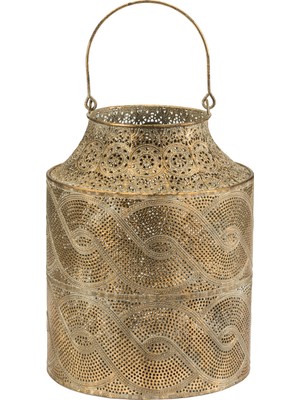 Paşabahçe Knit Metal Fener S, Şık Dekoratif