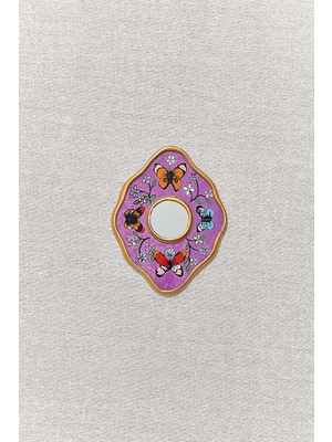 Paşabahçe Mini Çiçek Ayna Oval 12X10.5X1 Cm, Şık Ayna