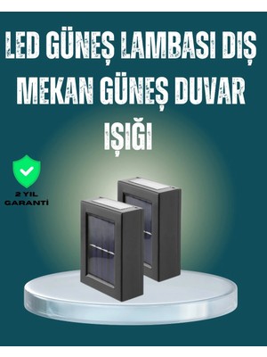 Herşey Trend Suya Dayanıklı Güneş Enerjili Bahçe Lambası