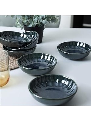 Uravas Store Keramika Zümrüt Sirius Çerezlik/sosluk 12 cm 6 Adet