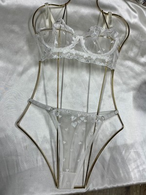 Nivene BEYAZ DANTELLİ BRALET TAKIM