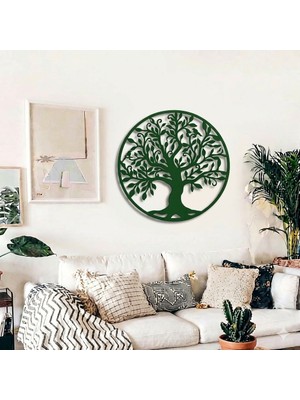 RetoDesign 7060 Hayat Ağacı Metal 60 cm Yeşil
