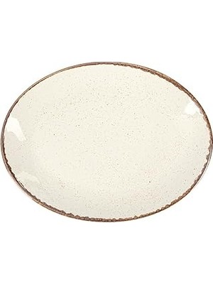 Uravas Store Porland 04ALM001574 Seasons Kayık Tabak, Porselen