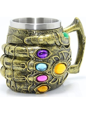 Ett Paslanmaz Çelik Thanos Eli Kupa Bardak