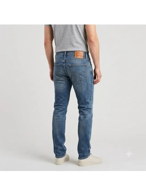 Levi's 511 Pamuklu Normal Bel Slim Fit Jeans Erkek Likralı Rahat Kot Pantolon -0002