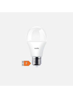 Ecolite Sensorlü 9 W Sarı 3000K E27 LED Ampul, 9.0W