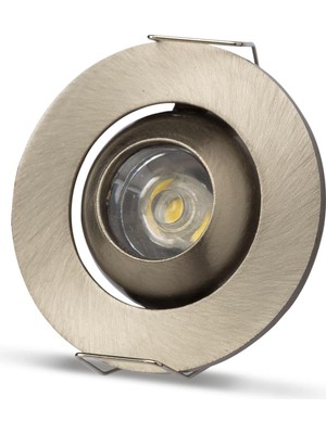 6 Adet Noas YL94 0104 Satin Kasa 1W LED Spot Kırmızı Işık