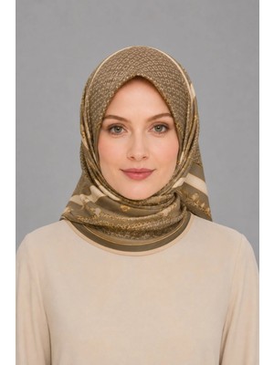 Lesscarves Twill Desenli Eşarp LS2201