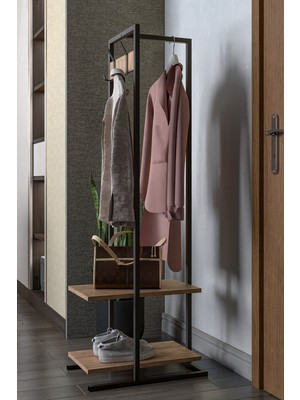 RetoDesign Raflı Elbise Askısı Minik Portmanto