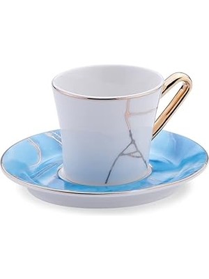 Uravas Store Korkmaz Orient 4 Parça Kahve Fincan Takımı