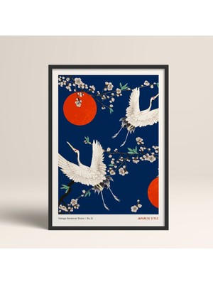 Empressco Minimalist Japon Tarzı Çerçeveli Nanbara Sakujiro Tablo 30X40CM-50X70CM