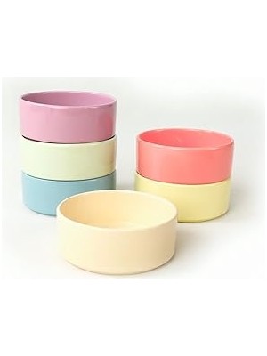 Uravas Store Keramika Rainbow Soft Stackable Çorba Kasesi 14 cm 6 Adet 110/550