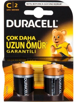 Uravas Store Lin C Orta Boy Pil 2'li Paket