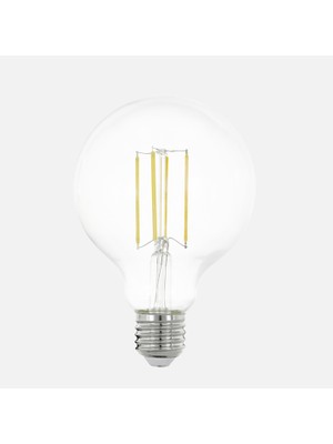 Eglo Şeffaf G95 8 W Klasik E27 Duy LED Ampul, 8.0W
