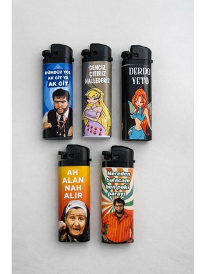 Takı Seti Çakmak Çeşitleri Şık Hediye