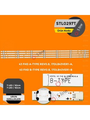 Uravas Store Vestel 43 Fhd A-Type Rev0.8 SET:STL0297X2+STL0298X2