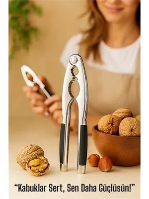 Uravas Store Metal Ceviz Kıracağı – Kauçuk Tutma Yerli | Fındık, Ceviz, Badem Için Ergonomik Kırıcı 722177