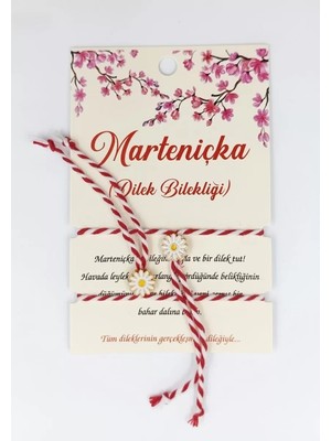 Uravas Store Marteniçka Bileklik 2'li Papatya Model