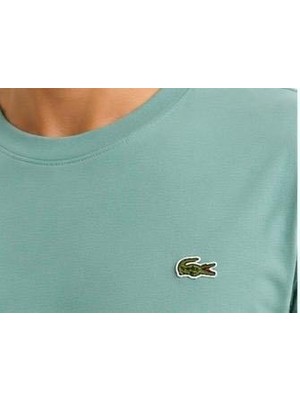 Lacoste Bisiklet Yaka Mint Yeşil Regular Fit