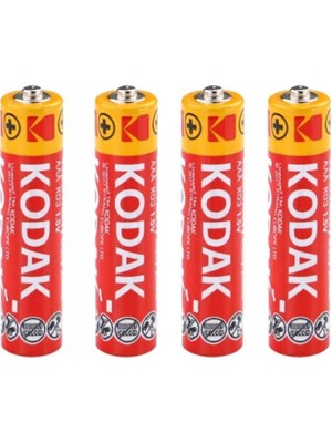 Uravas Store Kodak Kaahz-S4 Super Heavy Duty Çinko Karbon Aaa Ince Kalem Pil / Pakette 60 Adet