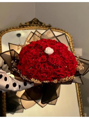 Sally Home 81 Gül Buketi Isteme Çiçeği