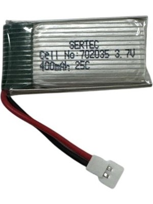 Uravas Store / 702035 / 3.7V - 400MAH - 25C Beyaz Soket