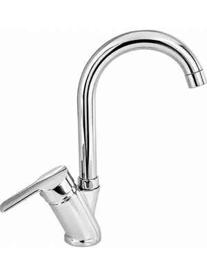 Ilhan Derya Krom Lavabo Bataryası, Tek Kollu Banyo Lavabo Musluğu