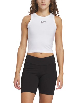 Reebok Id Rıb Tank Beyaz Kadın Pantolon
