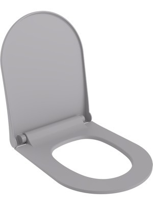 Bocchı Bocchi Pure Slim Klozet Kapaği - Mat Gri̇ - A0333-006