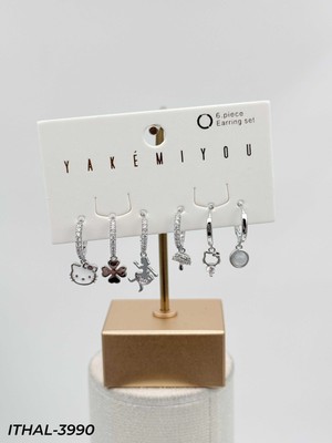 Küpe Zirkon Işıltılı Stil Zirkon Taş