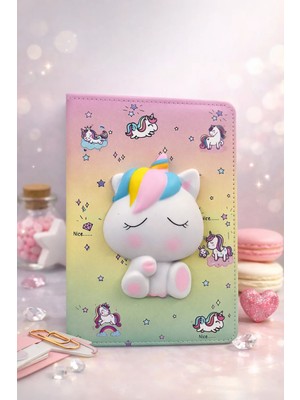 Takı Seti A5 Kapak Defter Unicorn Özel Hediye