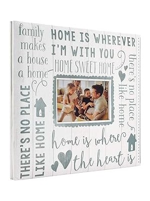 Uravas Store Mcs Genişletilebilir 10 Sayfalık Albüm, 12 x 12 Inç Sayfa, 30 x 30 Cm, Home Sweet Home