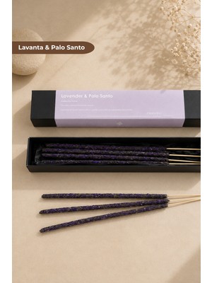Mindsoho Lavanta & Palo Santo Doğal Içerikli Tütsü