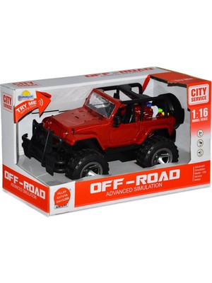Uravas Store 10390 1:16 Sesli ve Işıklı Jeep