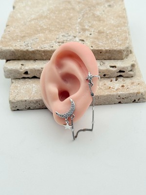 Piercing Kıkırdak Küpe Metal Şık Hediye
