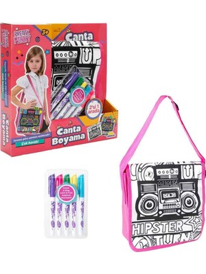 Uravas Store 2ın1 Omuz Çantası Boyama Seti