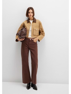 Mavi Malibu Kahverengi Gabardin Pantolon 1010152-A3355