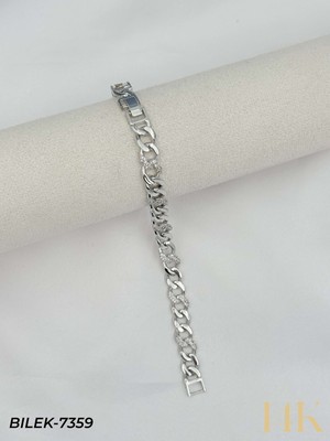 Bileklik Metal Işıltılı Stil