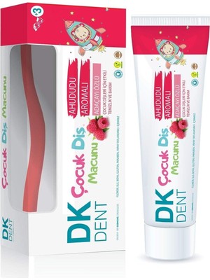 Diş Macunu 50ML Çocuk Ahududu+Fırça