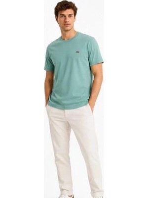 Lacoste Bisiklet Yaka Mint Yeşil Regular Fit