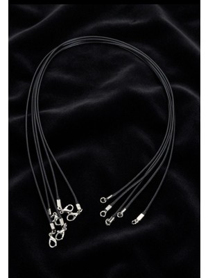 Cemy Deri Ip Kolye 5 Adet Hazır